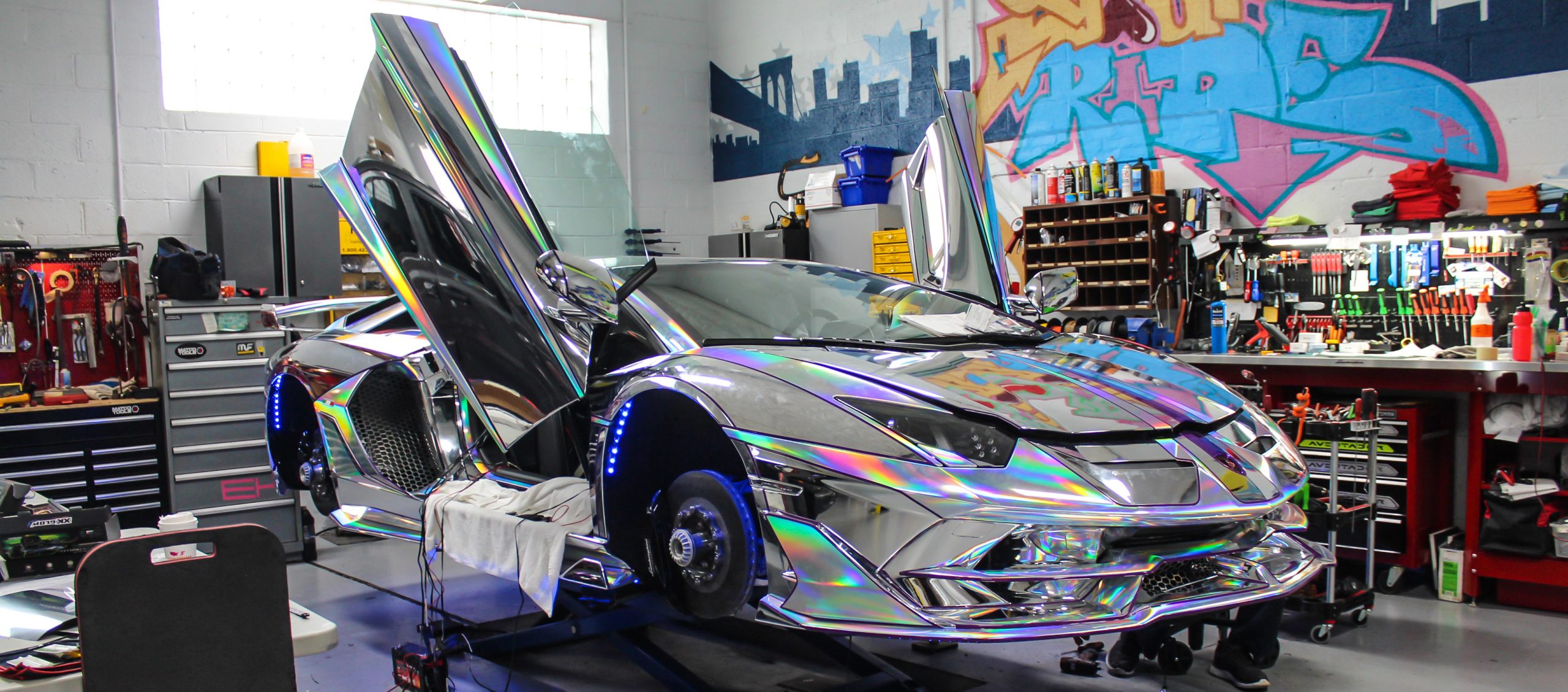 TeamSalamone Holographic vinyl wrap scaled