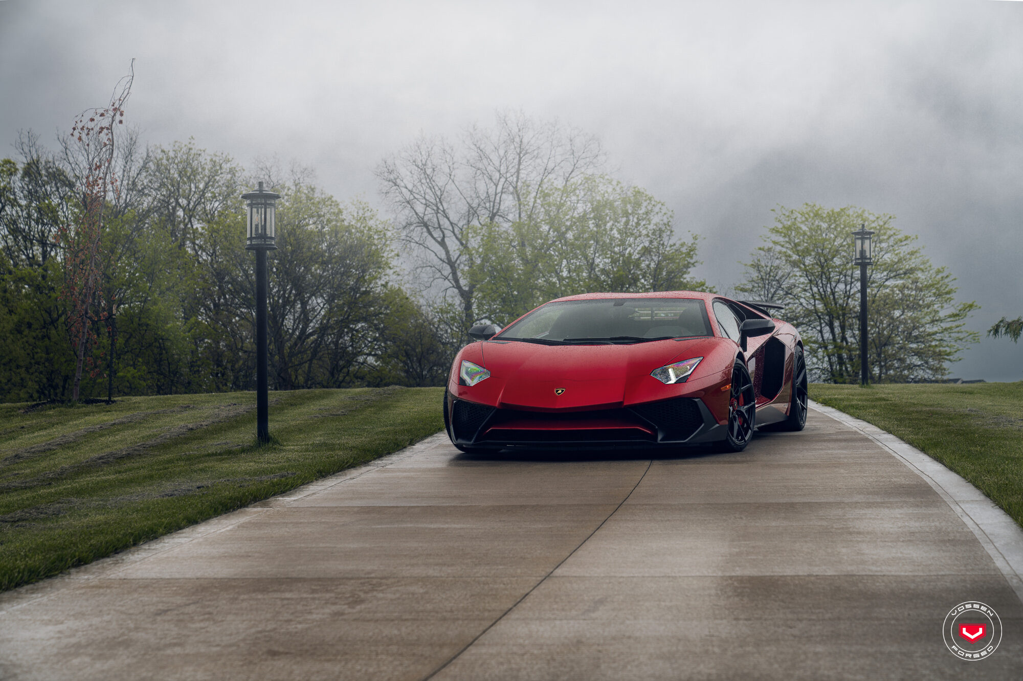 Vossen Wheels on an Aventador