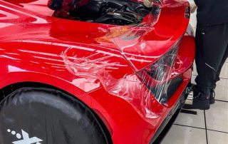 Ferrari F8 Long Island Paint Protection Film 49