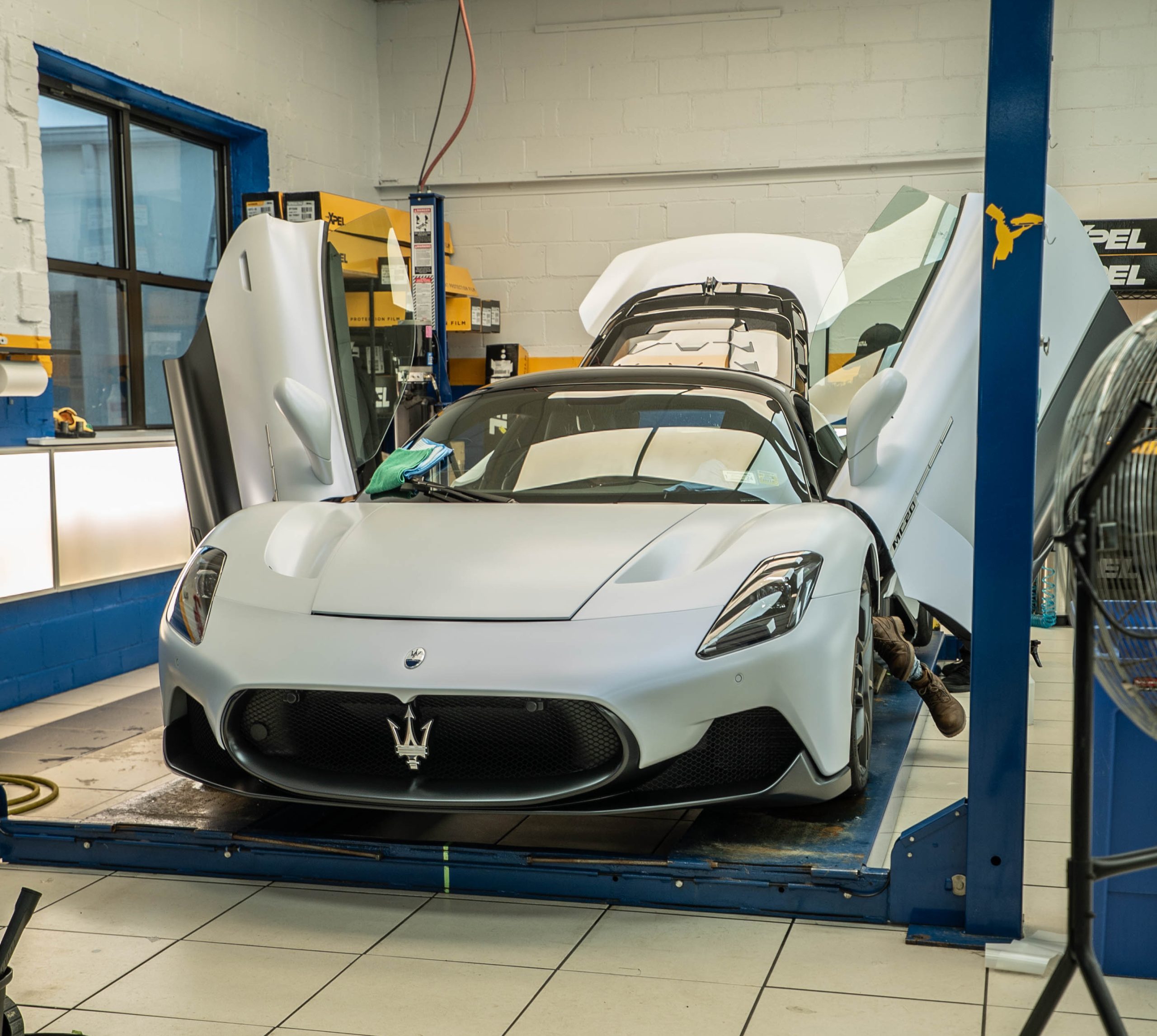 Maserati Paint Protection Film Installed for Queens Customer