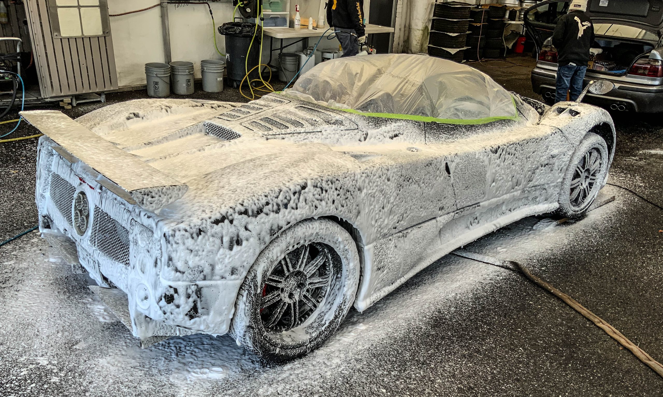 Pagani Zonda NY Detailed and prepped for Long Island Paint Protection Film 125